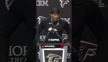 "We gotta execute and make it happen" - Michael Penix Jr.  #nfl #falcons #football