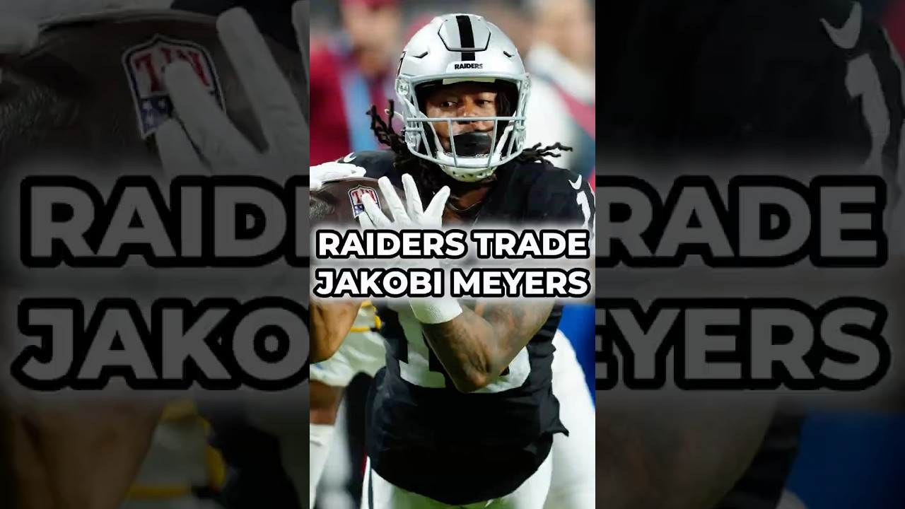 BREAKING: Jakobi Meyers Traded To The Jacksonville Jaguars #nfl #raiders #shorts