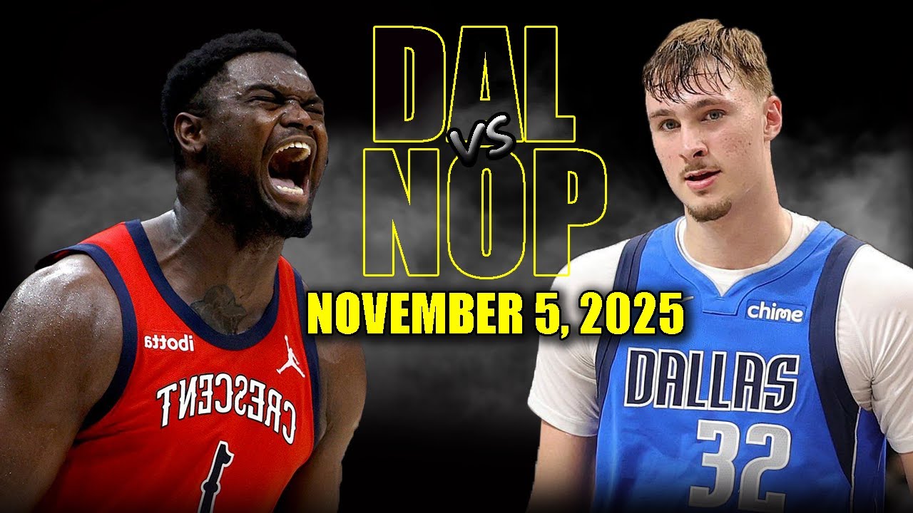 Dallas Mavericks vs New Orleans Pelicans Full Game Highlights - November 5, 2025 | NBA Season