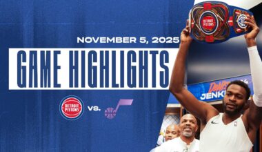 Game Highlights l Detroit Pistons vs Utah Jazz #nba #pistons #detroitpistons