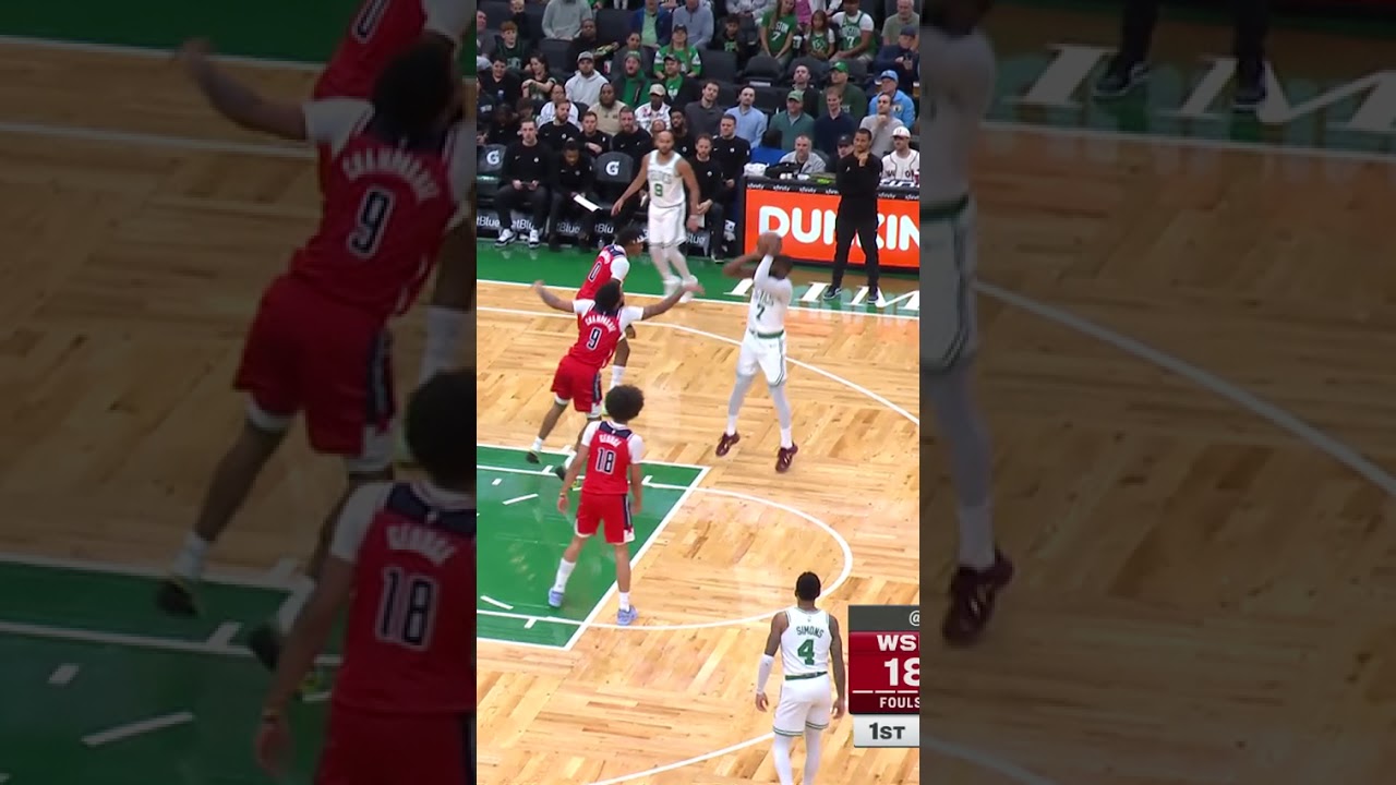 16 points in Q1 for JB 💪 #celtics #nba #shorts