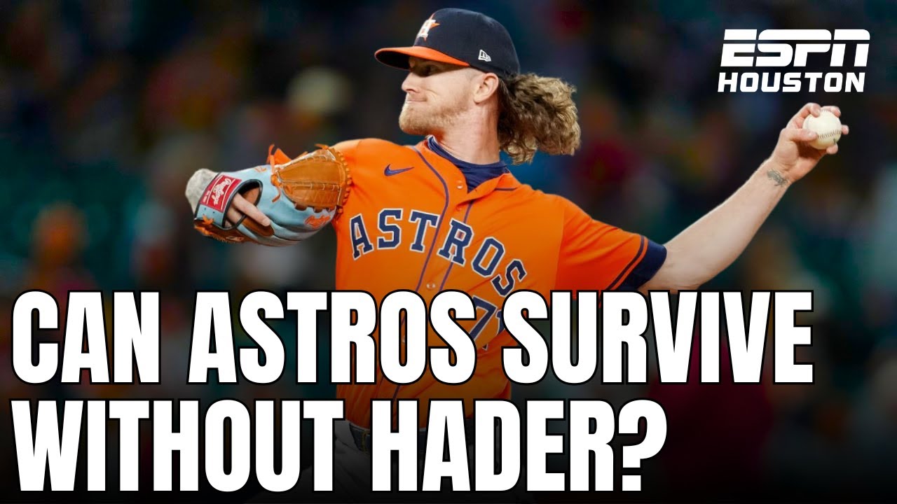 Can the Astros survive if Josh Hader misses the rest of the season?