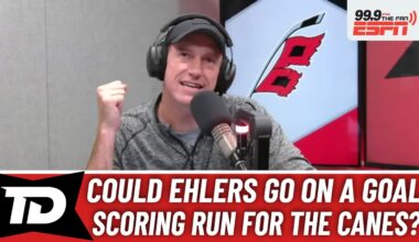 Nikolaj Ehlers gets first goal with Carolina Hurricanes