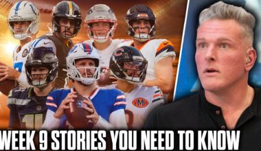 The Top Stories From NFL's Week 9 Games That YOU Need To Know! | The Pat McAfee Show