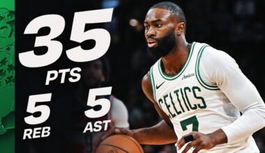 Jaylen Brown Drops 35 Points vs Wizards! | November 5, 2025