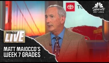 Grading 49ers' position groups, coaching in outstanding Week 7 win over Falcons | NBC Sports BA