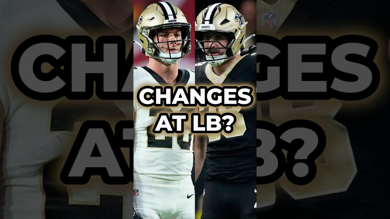 MAJOR CHANGES Coming For The Saints Linebackers? #shorts #nfl Saints News