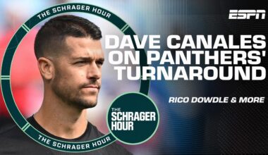 Rico Dowdle isn't the only surprise this season in Carolina 💪 | The Schrager Hour