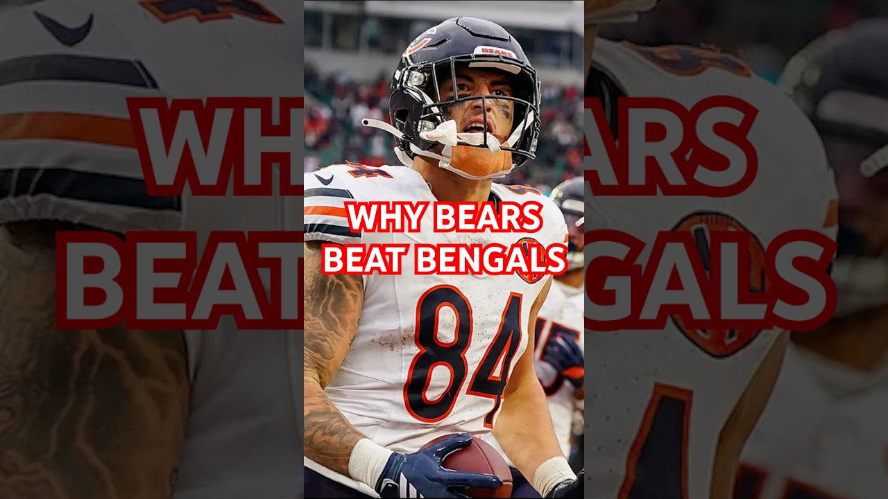 Here’s Why The Bears BEAT The Bengals In EPIC Shootout #shorts #bears #bengals