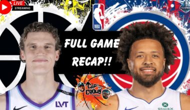 UTAH JAZZ at DETROIT PISTONS | NBA FULL GAME ReCap | Ep. 69