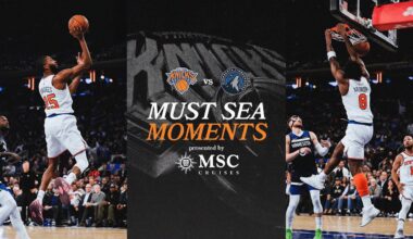 Knicks Win Against Minnesota Timberwolves At Madison Square Garden | November 5, 2025