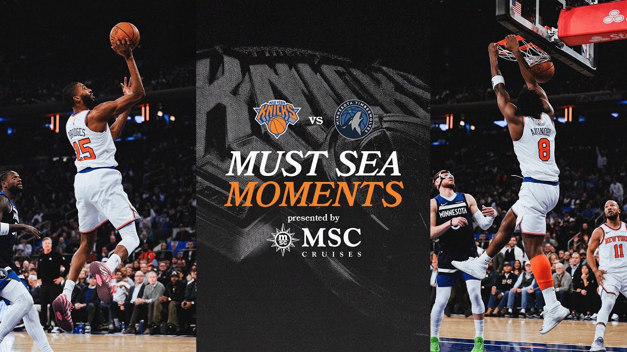 Knicks Win Against Minnesota Timberwolves At Madison Square Garden | November 5, 2025
