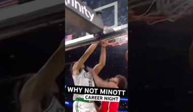 HIGHLIGHTS: Josh Minott has a career night against Wizards ☘️ #joshminott #bostonceltics #nba