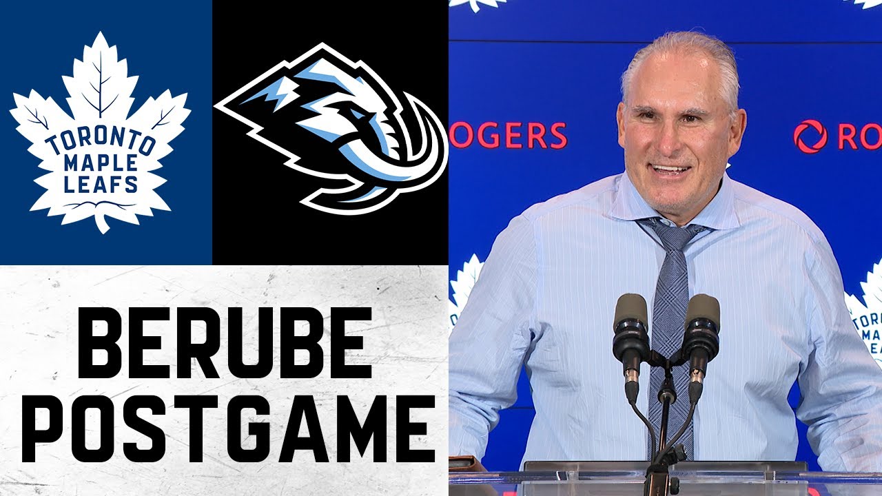 Craig Berube | Post Game vs. Utah Mammoth | November 05, 2025