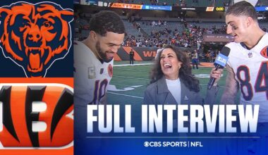 Caleb Williams & Colston Loveland on their epic GAME-WINNING touchdown to stun the Bengals