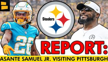 Steelers News: Asante Samuel Jr. VISITING Pittsburgh + Aaron Rodgers HAPPY With PIT’s WR Rotation