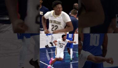 Derik Queen 🌀 SPIN-MOVE Dunk #pelicans #nba #shorts