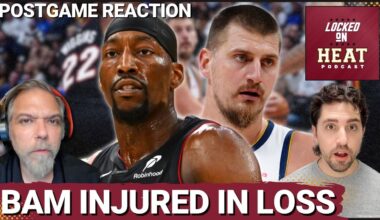 REACTION: Heat Lose Bam Adebayo -- Impact REVEALED in Crushing Loss to Nikola Jokic, Nuggets