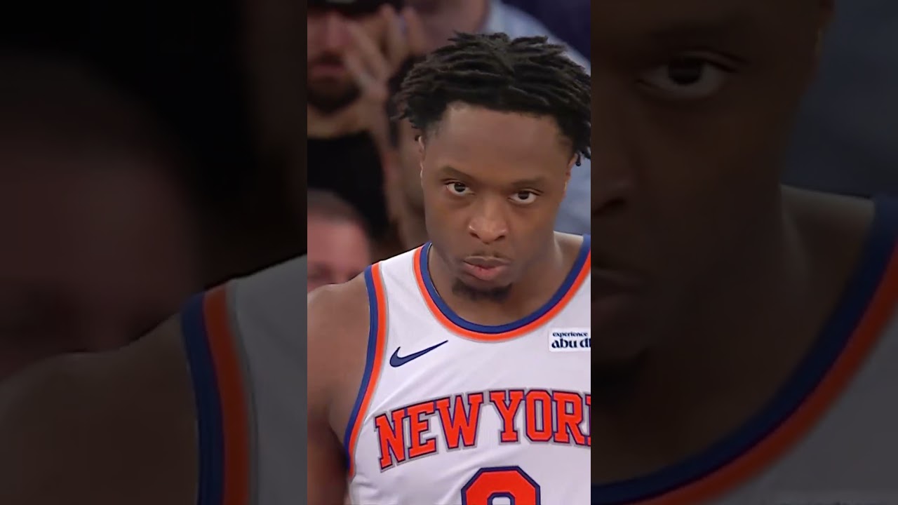 this man does it all 😈 #nba #nyknicks #oganunoby