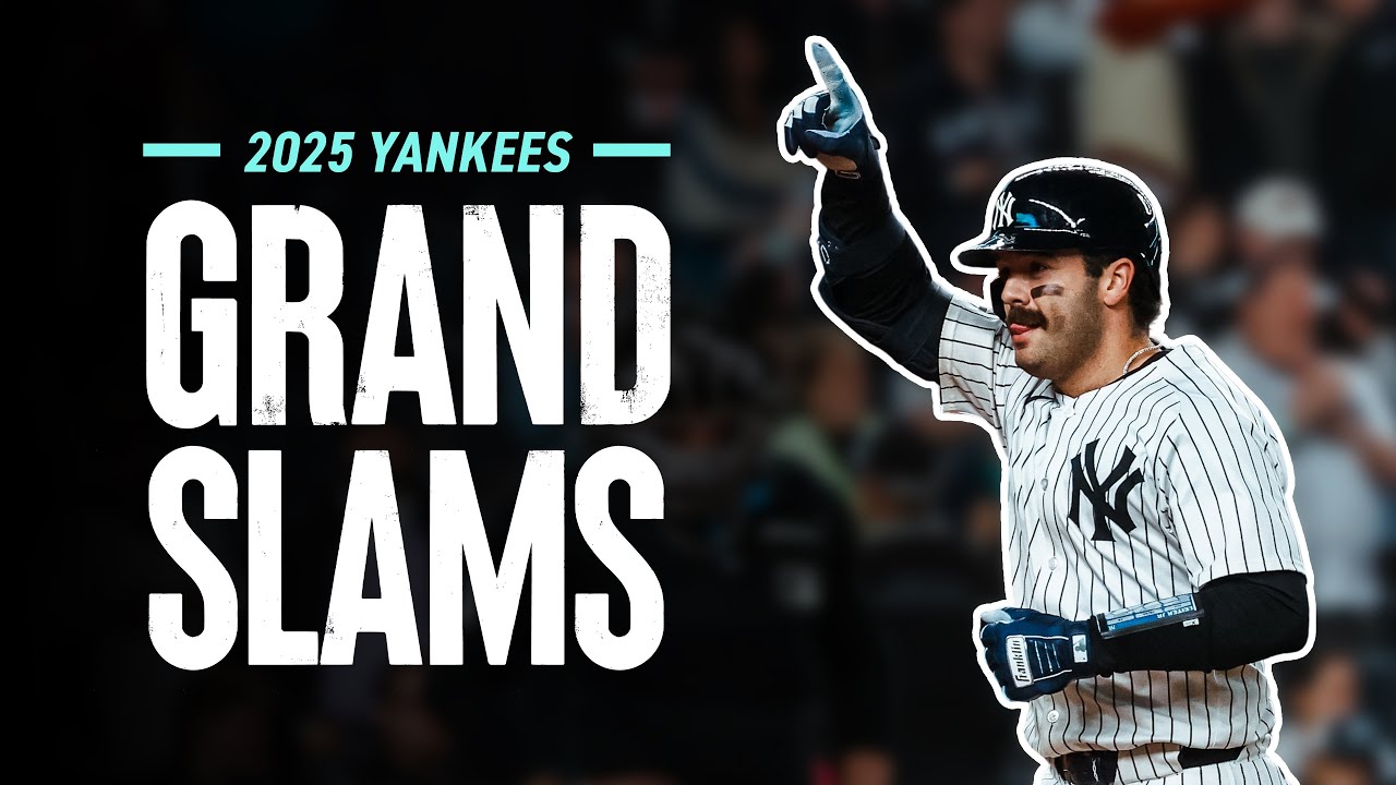 ALL NINE Grand Slams from 2025 | NEW YORK YANKEES