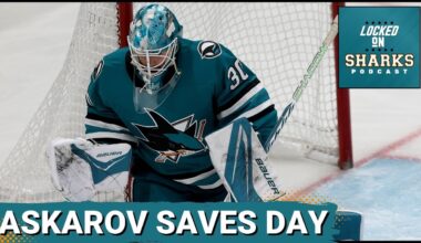 Yaroslav Askarov BOUNCES BACK Against Colorado After Kings Disaster | Sharks Win THREE of Last Four