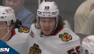 Blackhawks' Tyler Bertuzzi Scores Third-Period Hat Trick