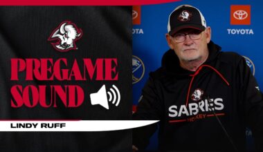 Lindy Ruff Pregame Media | Buffalo Sabres vs St. Louis Blues | Tyson Kozak Injury Update