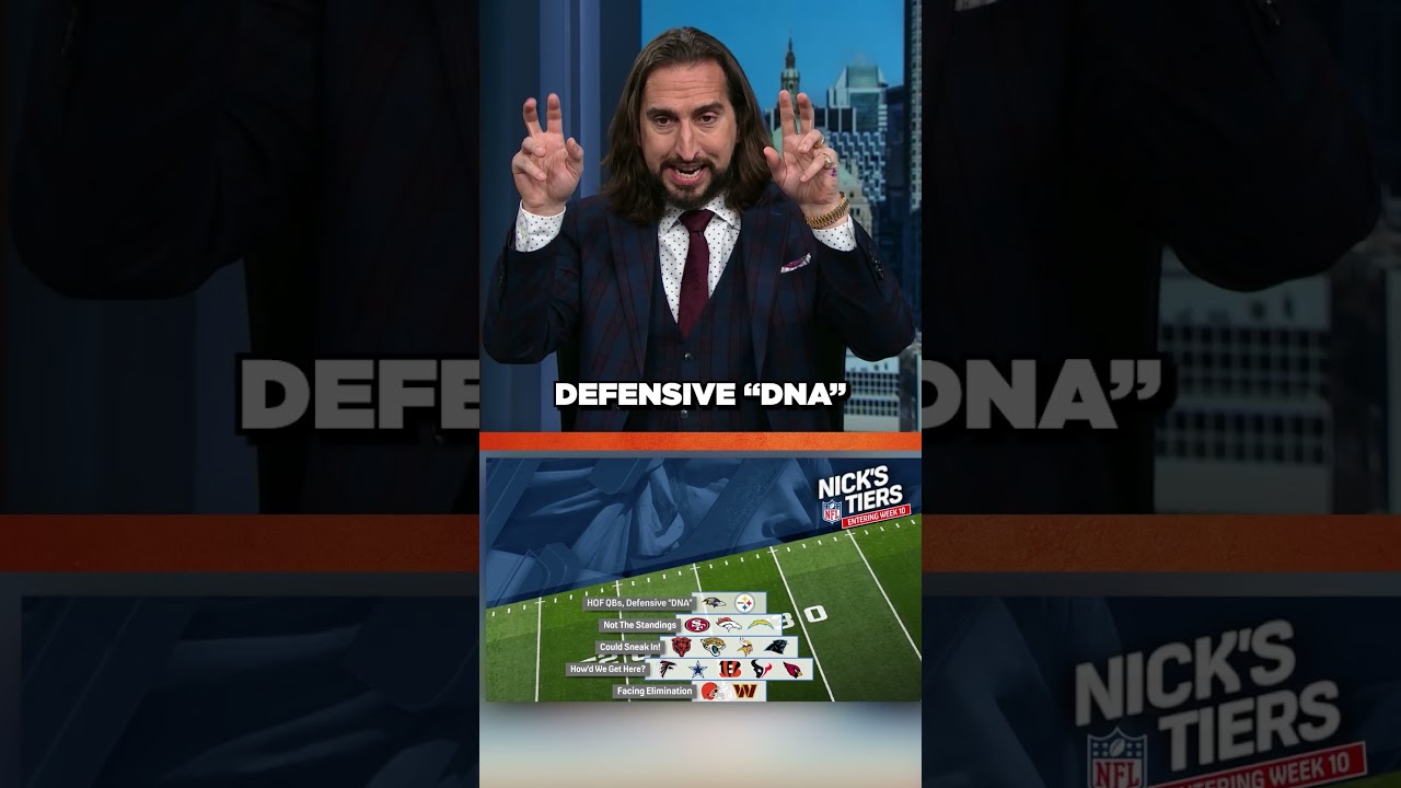 A new team is on top of Nick's Week 10 Tiers 👀 #NFL #Patriots #Chiefs #Bills