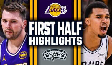 Los Angeles Lakers vs San Antonio Spurs - FIRST HALF HIGHLIGHTS | November 5, 2025 NBA Season