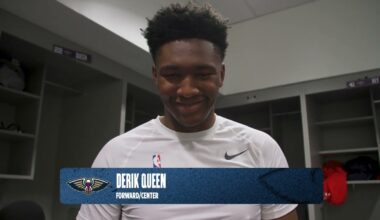 Derik Queen interview | Pelicans-Mavericks Postgame 11/5/2025