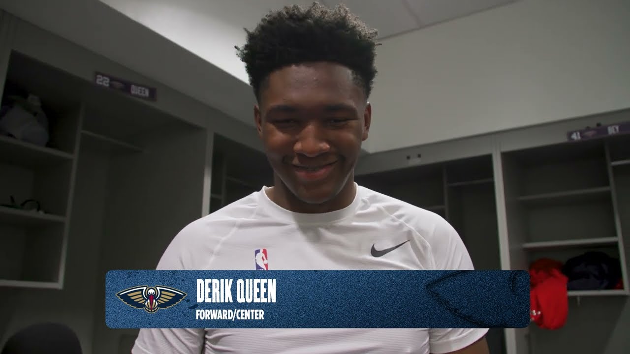 Derik Queen interview | Pelicans-Mavericks Postgame 11/5/2025