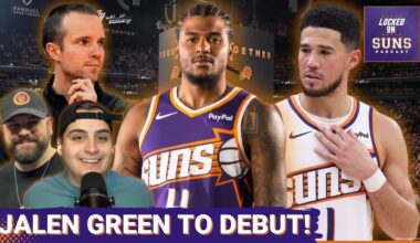 Jalen Green Is Set To Make His Debut For The Suns THURSDAY, Why He Will TRANSFORM The Offense?
