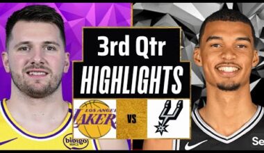 Los Angeles Lakers vs San Antonio Spurs Full Game Highlights 3rd Qtr | Nov5 | 2025 NBA Highlights