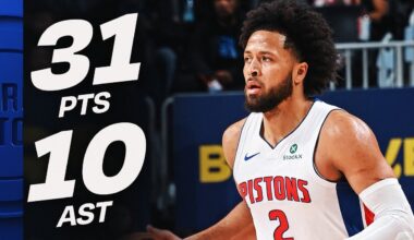 Cade Cunningham's 31-PT DOUBLE-DOUBLE vs Jazz! | November 5, 2025