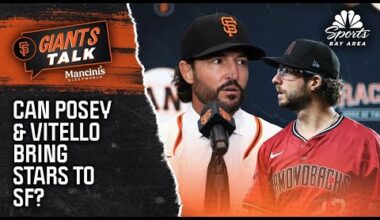 Can Buster Posey and Tony Vitello attract free-agent stars for Giants? | NBCS Bay Area