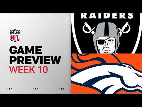 [GAME THREAD]: Denver Broncos (7-2) vs Las Vegas Raiders (2-6)