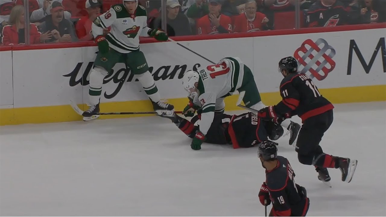 Tyler Pitlick ❌ Match Penalty ❌ Against Jalen Chatfield