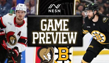 Boston Bruins vs. Ottawa Senators | Game Preview | 11/06/2025