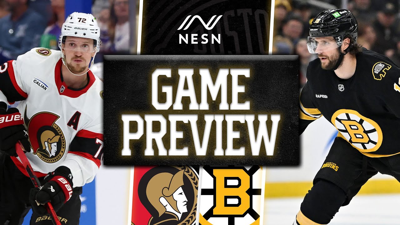 Boston Bruins vs. Ottawa Senators | Game Preview | 11/06/2025