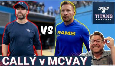 Tennessee Titans Brian Callahan vs Sean McVay Coaching Mismatch & Titans Trench Play Tipping Point