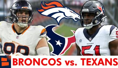 Denver Broncos vs. Houston Texans FULL BREAKDOWN | Injury Reports, Predictions & Analysis
