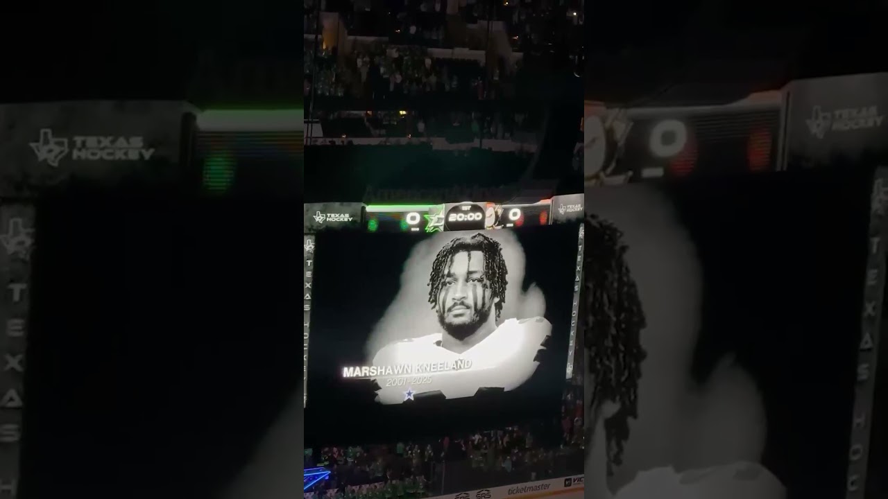 Stars hold moment of silence for Marshawn Kneeland ❤️