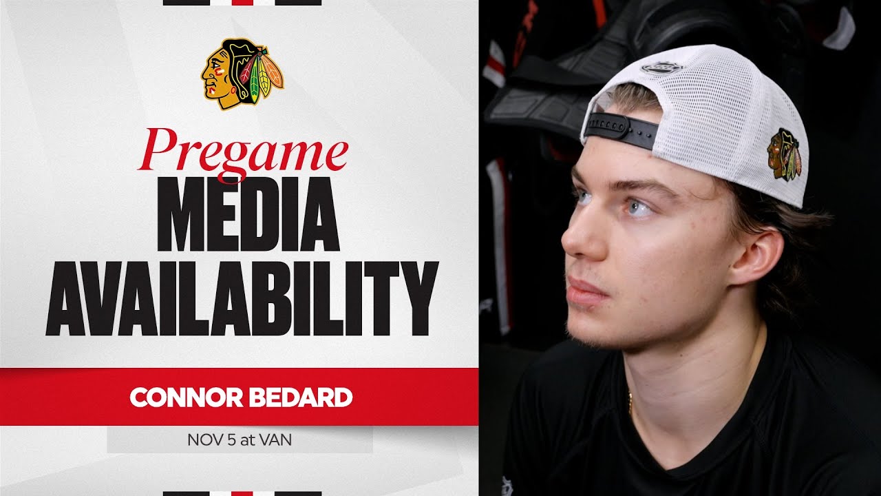"It's a special feeling for sure." | Connor Bedard Pregame 11.5.25