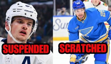 David Kampf SUSPENDED by Toronto Maple Leafs AND Jordan Kyrou Healthy SCRATCHED? Big NHL News Today