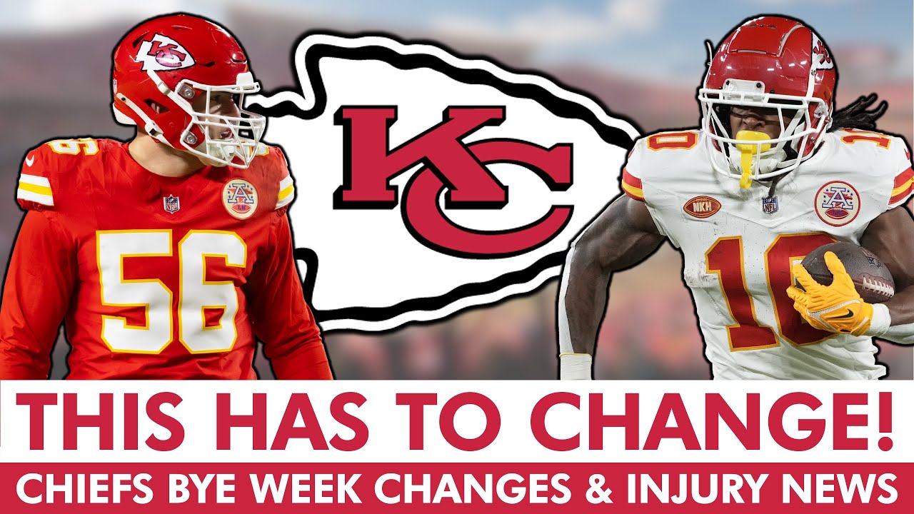 Kansas City Chiefs Making MAJOR Bye Week Changes Ft. Isiah Pacheco, George Karlaftis & Josh Simmons?