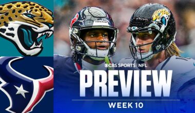 Jaguars vs Texans Game Preview: Biggest Storylines & Players to Watch | NFL Week 10