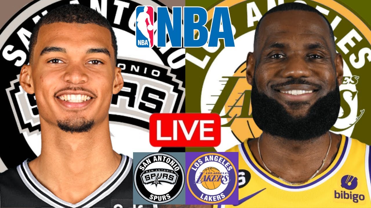 LIVE: SAN ANTONIO SPURS vs LOS ANGELES LAKERS | NBA | PLAY BY PLAY | SCOREBOARD
