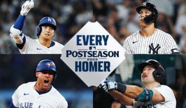 EVERY HOME RUN from the 2025 Postseason! 💥 (Ft. Shohei, Vladdy, Judge, Raleigh, Schwarber AND MORE!)