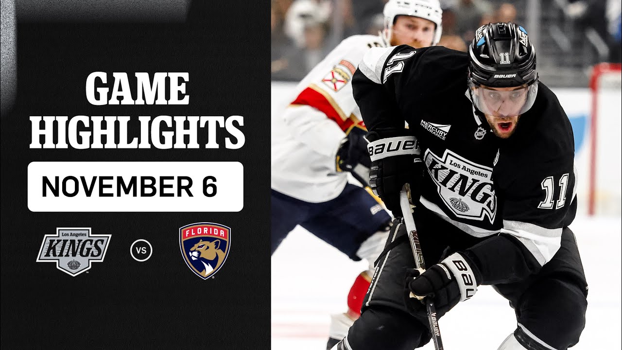 HIGHLIGHTS: LA Kings vs Florida Panthers | NHL Game Highlights