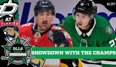 Stars Carry 5-Game Point Streak Into Showdown With Stanley Cup Champs - Game 12 | DLLS STARS PREGAME